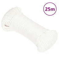 Żeglarstwo - Linka żeglarska, biała jednolita, 3 mm, 25 m, polipropylen - miniaturka - grafika 1