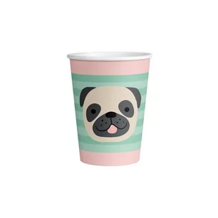 Amscan, kubki Hello Pets, papierowe, 250 ml, 8 szt. - Dekoracje i nakrycia stołu na imprezę - miniaturka - grafika 1