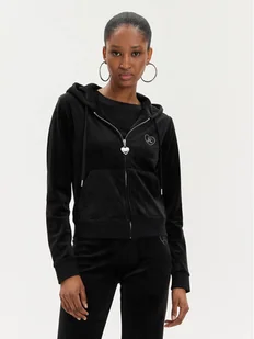 Juicy Couture Bluza Rodeo Robertson JCBAS223822 Czarny Slim Fit - Bluzy damskie - miniaturka - grafika 1