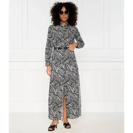 Sukienki - Michael Kors Sukienka ZEBRA SLIT MAXI - miniaturka - grafika 1