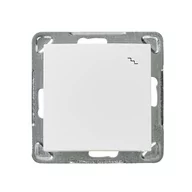 Wyłączniki światła i elektryczne - LEDart schodowy ecru ŁP-3Y/m/27 Impresja Ospel - miniaturka - grafika 1