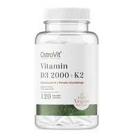 Witaminy i minerały - OstroVit Vitamin D3 2000 + K2 120vege caps. Witamina D K - miniaturka - grafika 1