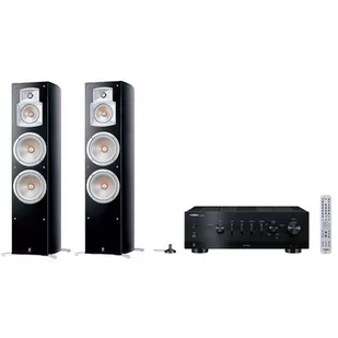 Zestaw stereo YAMAHA MusicCast R-N800A + YAMAHA NS-777 Czarny - Zestawy stereo - miniaturka - grafika 1