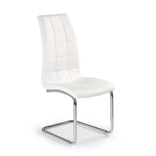 Krzesło Metalowe K-147 Biały Halmar - Krzesła - miniaturka - grafika 1