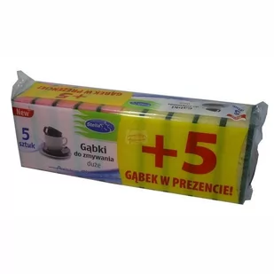 Stella Gąbki do zmywania 10 szt - Ściereczki, gąbki, czyściki - miniaturka - grafika 1