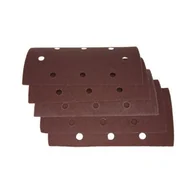 Materiały ścierne - Papier ścierny na rzep z otworami 93 x 185 mm P60, zestaw: 5 sztuk Condor - miniaturka - grafika 1