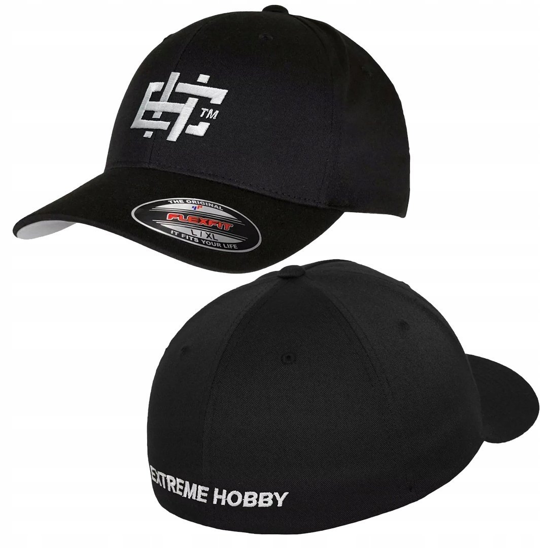 Czapka Z Daszkiem Extreme Hobby Full Cap Hashtag Czarna R. L/Xl