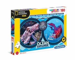 Clementoni Puzzle 180 National Geo Kids Ocean Expedition - Puzzle - miniaturka - grafika 1