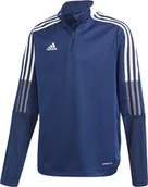 Bluzy damskie - Bluza dla dzieci adidas Tiro 21 Training Top Youth granatowa GK9661-164cm - miniaturka - grafika 1