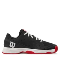 Tenis ziemny - Buty do tenisa Wilson Rush Pro Jr L WRS333010 Czarny - miniaturka - grafika 1