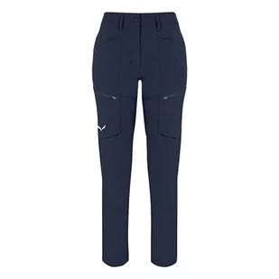 Salewa Damskie spodnie Puez DST W Cargo Pants, granatowy, 38 - Spodnie damskie - miniaturka - grafika 1
