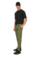 Spodenki męskie - Trendyol Męskie spodnie dresowe z nadrukiem o regularnym kroju khaki, Khaki, XL - miniaturka - grafika 1