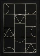 Dywany - Dywan Carpet Decor Art Deco SIGNET black - miniaturka - grafika 1