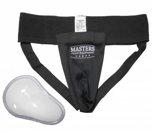 Masters FIGHT EQUIPMENT Ochraniacze krocza, S-20, czarny, rozmiar M - Ochraniacze - miniaturka - grafika 1