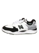 Trampki męskie - New Balance Skórzane sneakersy "Numeric Skateboarding" w kolorze biało-czarno-szarym - miniaturka - grafika 1