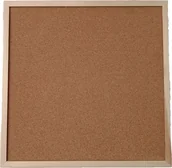 Tablice i flipcharty - Cetus-Bis Tablica korkowa 80 cm x 90 cm w ramie drewnianej CET89 - miniaturka - grafika 1