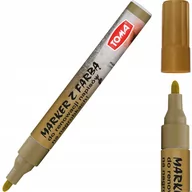 Markery permanentne - Toma Marker do renowacji napisów złoty TO-44882 - miniaturka - grafika 1