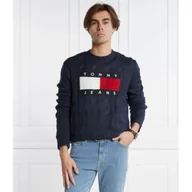 Swetry męskie - Tommy Jeans Sweter | Regular Fit - miniaturka - grafika 1
