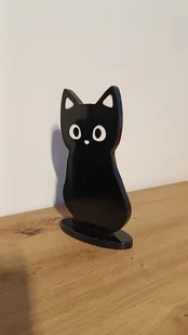 Kot czarny figurka dekoracja - Figurki dekoracyjne - miniaturka - grafika 1