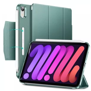ESR Etui Ascend Trifold do iPad Mini 6 2021 Dark Green - Etui do tabletów - miniaturka - grafika 1