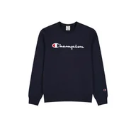 Bluzy sportowe męskie - Bluza na co dzień męska CHAMPION bez kaptura - miniaturka - grafika 1