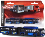 Samochody i pojazdy dla dzieci - Pojazd miejski MAN Lion's City G Granatowy Autobus Travel - miniaturka - grafika 1
