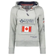 Bluzy damskie - Bluza damska Canadian Peak Gyrelle Lady dresowa szara-XL - miniaturka - grafika 1