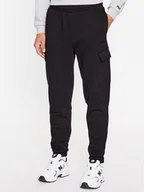 Spodnie sportowe męskie - Fila Spodnie dresowe FAM0548 Czarny Regular Fit - miniaturka - grafika 1