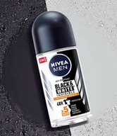 Dezodoranty i antyperspiranty dla kobiet - Nivea black white antyperspirant w kulce 50ml - miniaturka - grafika 1