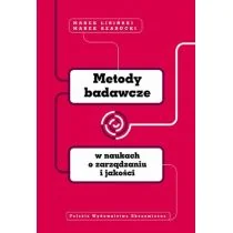 Polskie Wydawnictwo Ekonomiczne Metody badawcze w naukach o zarządzaniu i jakości Lisiński Marek, Szarucki Marek - Biznes - miniaturka - grafika 1