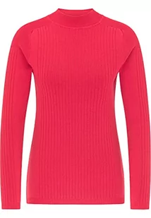 ocy Damski sweter z dzianiny 82733542, czerwony, XL/XXL, czerwony, XL-XXL - Swetry damskie - miniaturka - grafika 1