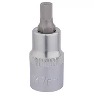 Suwmiarki i mikrometry - DRAPER 7.0x55mm hex socket bit-1/2"sd - miniaturka - grafika 1