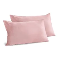 Pościel - GUZZINI Classic - 2 poszewki na poduszki 50 x 80 cm ze 100% bawełny perkalowej z certyfikatem OekoTex Świeża i oddychająca, poszewka na poduszkę 15 cm, delikatna i miękka i przytulna pościel - miniaturka - grafika 1
