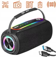 Głośniki przenośne - V-TONE BWS210 BK głośnik Bluetooth bezprzewodowy p - miniaturka - grafika 1