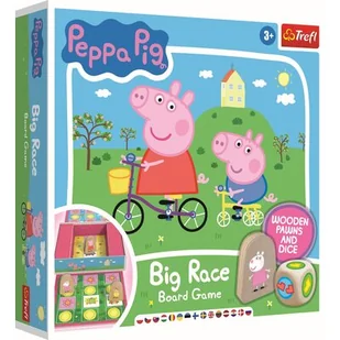 Trefl , Świnka Peppa, Gra Familijna - Gry planszowe - miniaturka - grafika 1