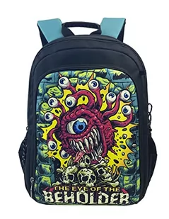 Smoki i lochy Plecak, Plecak szkolny, Możliwość dostosowania do wózka, Materiał szkolny, Backpack, Kolor Czarny, Unisex, Oficjalny produkt (CyP Brands) - Plecaki szkolne i tornistry - miniaturka - grafika 1