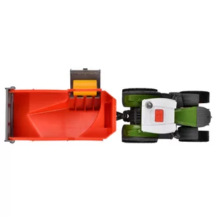DICKIE Farm Traktor z przyczepą 26 cm 373-4001 - Samochody i pojazdy dla dzieci - miniaturka - grafika 4
