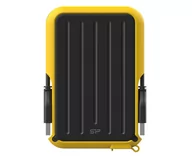 Dyski SSD - Silicon Power Dysk zewnętrzny Armor A66 5TB 2,5" USB 3.2 IPX4 Yellow SP050TBPHD66LS3Y - miniaturka - grafika 1