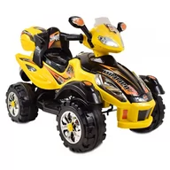 Pojazdy elektryczne dla dzieci - Import SUPER-TOYS QUAD WINNER 4 BIEGI,2 SILNIKI STRONG 2+PILOT PB-903 PB-903-R/C-ŻÓŁTY - miniaturka - grafika 1