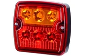 Akcesoria do przyczep i kamperów - Lampa Zespolona Tylna Horpol Lzd 967 Krótka, Diodowa 12/24V - miniaturka - grafika 1
