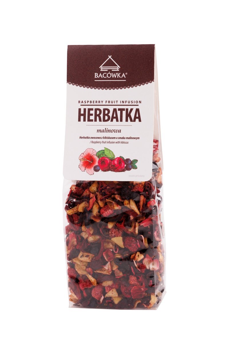 Herbatka malinowa Owocowa 90g Bacówka