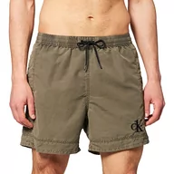 Spodenki damskie - Calvin Klein Szorty męskie, Zielony Las, S - miniaturka - grafika 1