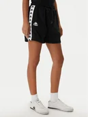 Spodenki damskie - Kappa Szorty sportowe Banda Ivissa 361R6NW Czarny Regular Fit - miniaturka - grafika 1