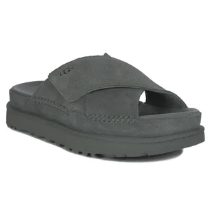 UGG Kapcie damskie klapki W Goldenstar Cross Slide Rainstorm-40 - Kapcie damskie - miniaturka - grafika 1