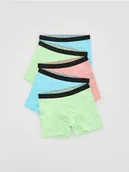 Skarpetki dla dzieci - Reserved - Bawełniane bokserki 5 pack - niebieski - miniaturka - grafika 1