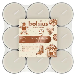 Podgrzewacz zapachowy świąteczny Cookie Fever 18 szt. Bolsius - Świece - miniaturka - grafika 1