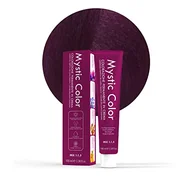Farby do włosów i szampony koloryzujące - Mystic Color - Ciemny blond Fioletowy 6,2 - Farba do włosów - Profesjonalna koloryzacja kremowa długotrwała - z hydrolizowaną keratyną, olejkiem arganowym i nagietkiem - 100 ml - miniaturka - grafika 1