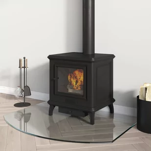 Panel kominkowy, szklany, 80x60 cm 324152 VIDAXL - Akcesoria kominkowe - miniaturka - grafika 4