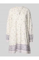 Sukienki - Sukienka casualowa rozkloszowana ze wzorem na całej powierzchni - Pepe Jeans - miniaturka - grafika 1