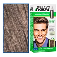 Farby do włosów i szampony koloryzujące - Just For Men Light Medium Brown H30 Szampon koloryzujący 60g - miniaturka - grafika 1
